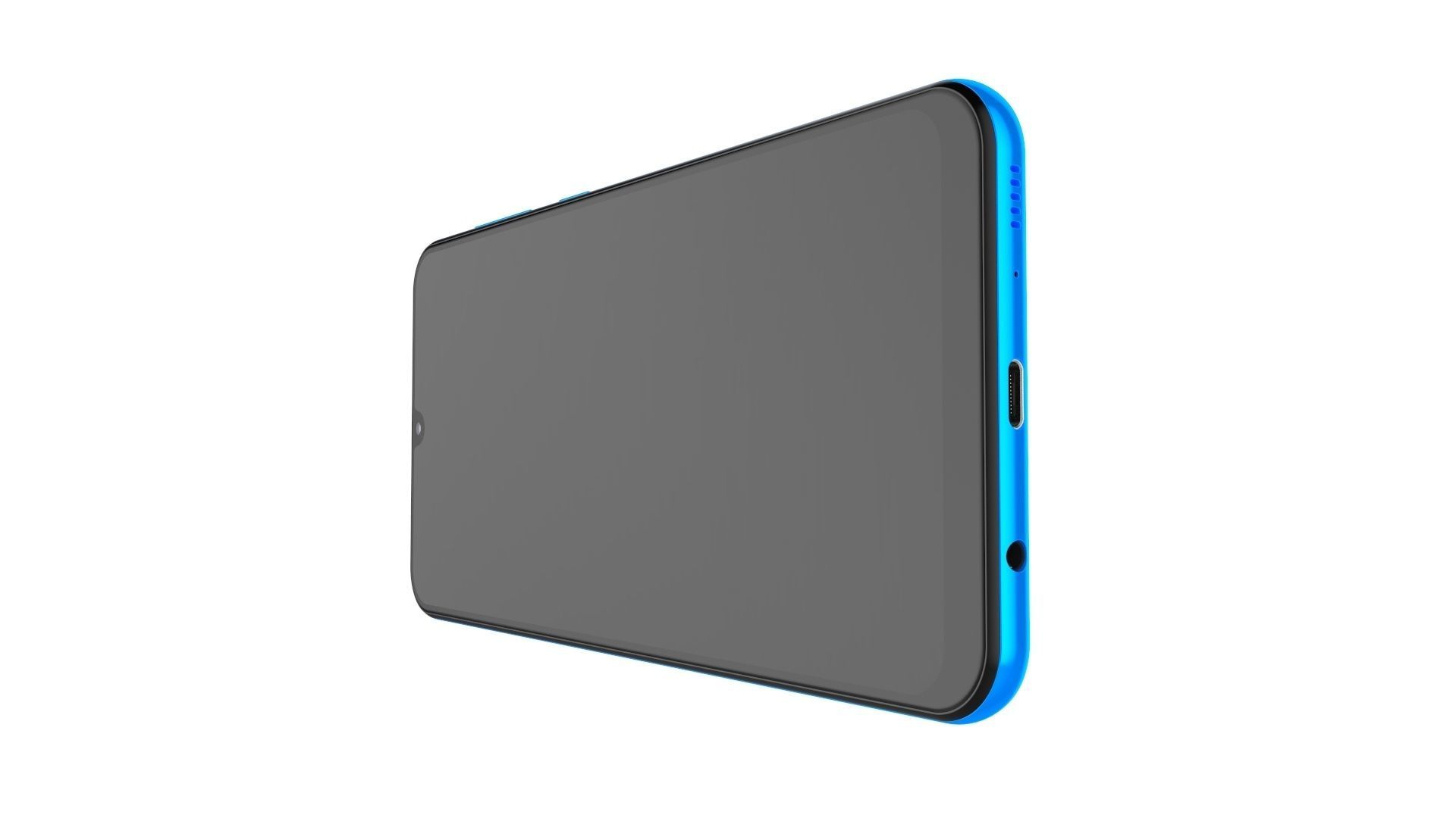 Samsung Galaxy A50 Blue 3D model_17