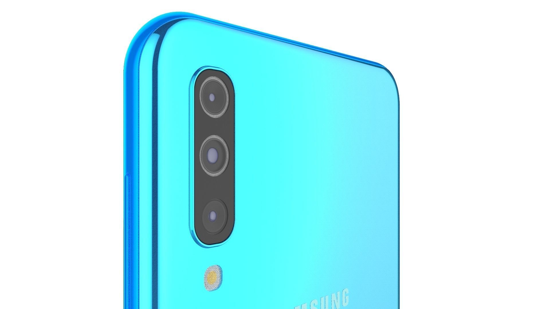 Samsung Galaxy A50 Blue 3D model_12