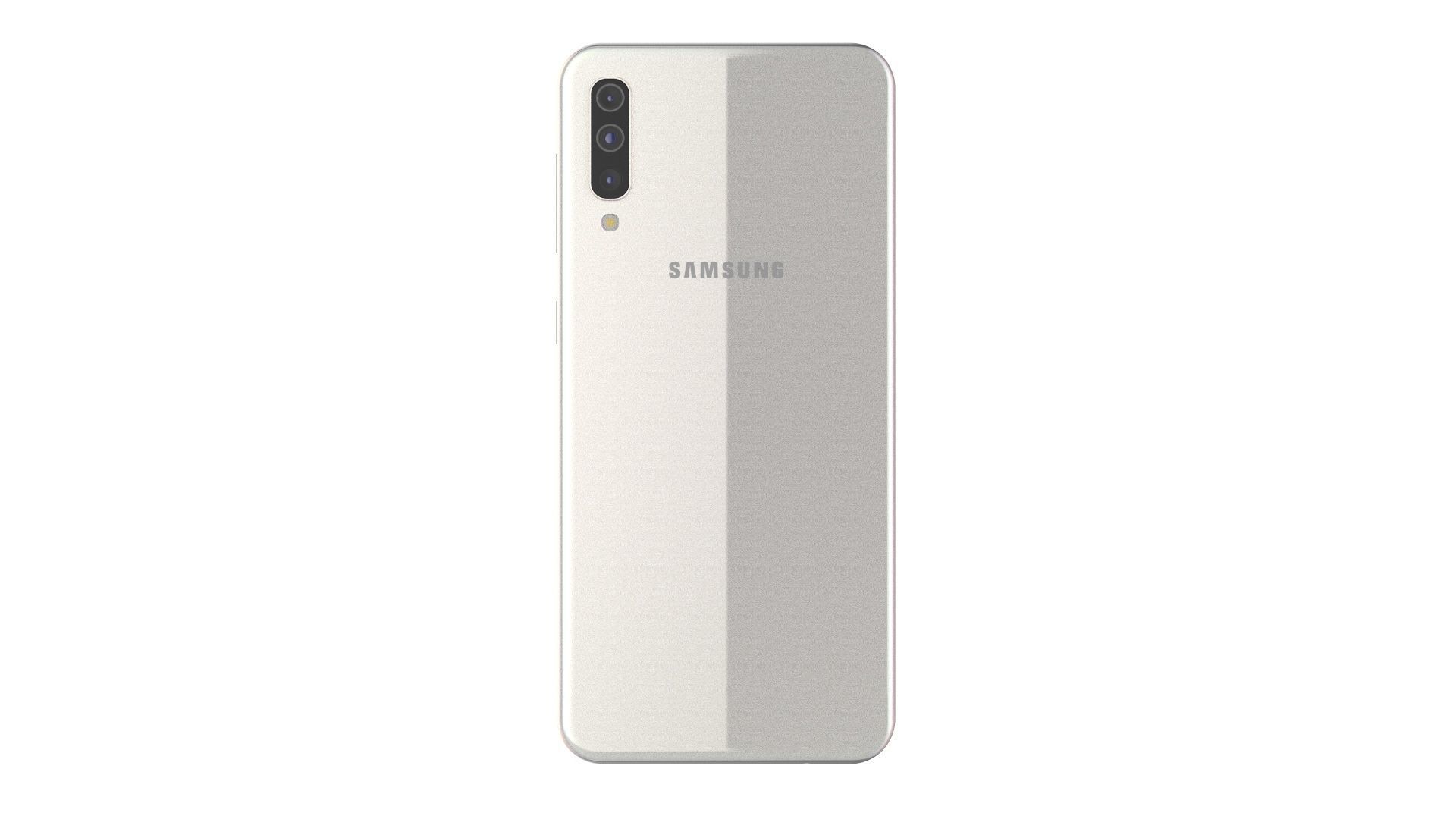 Samsung Galaxy A50 White 3D model_5
