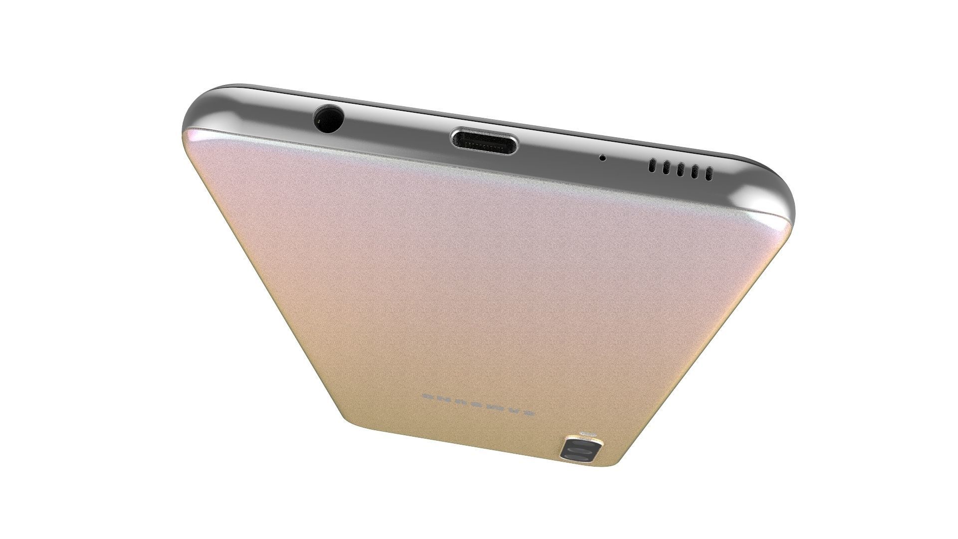 Samsung Galaxy A50 White 3D model_15