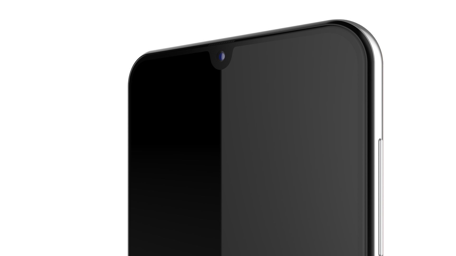 Samsung Galaxy A50 White 3D model_9