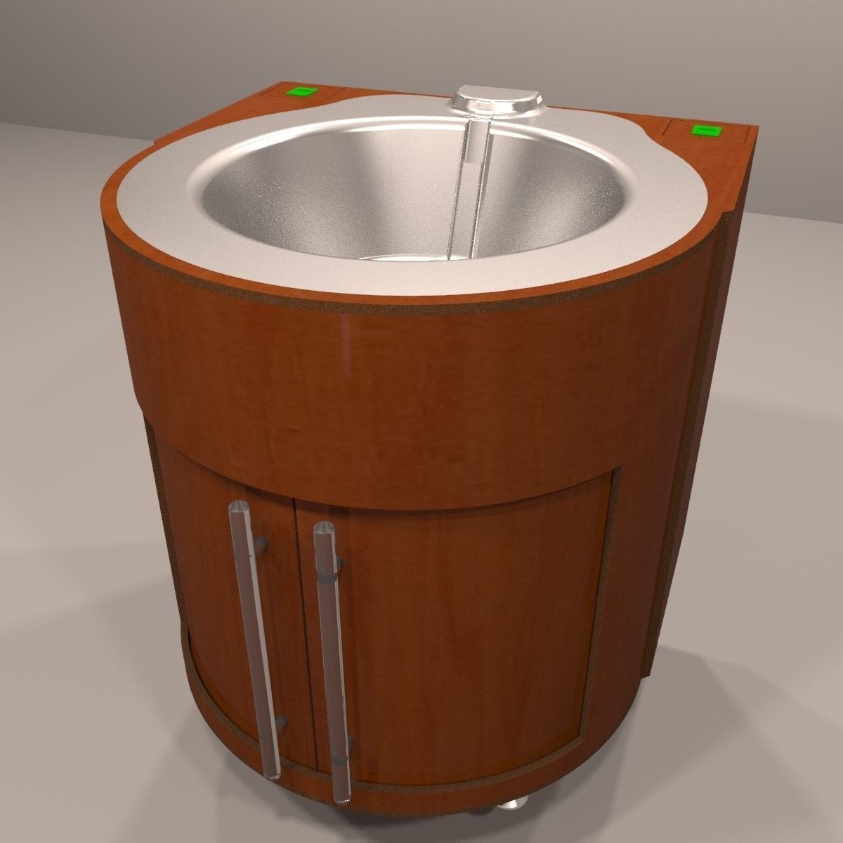 Kichen Table 3D model_2