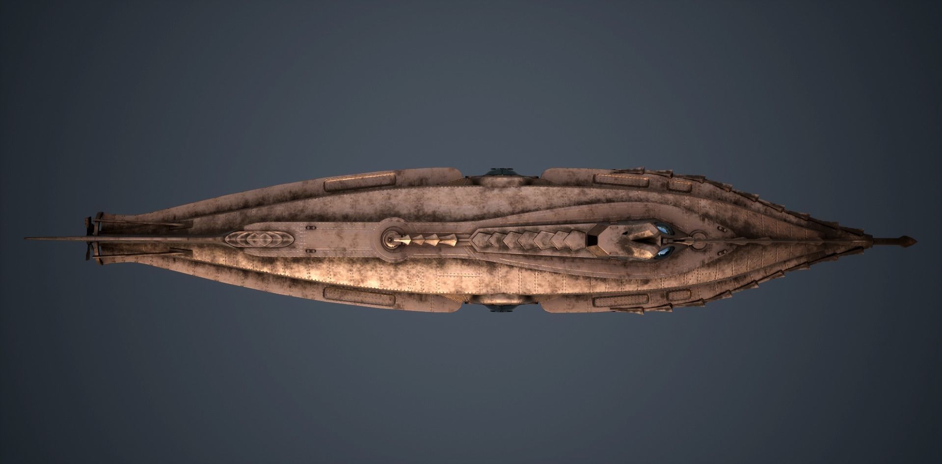 Nautilus 20000 Leagues Under the Sea Low-poly 3D model_6