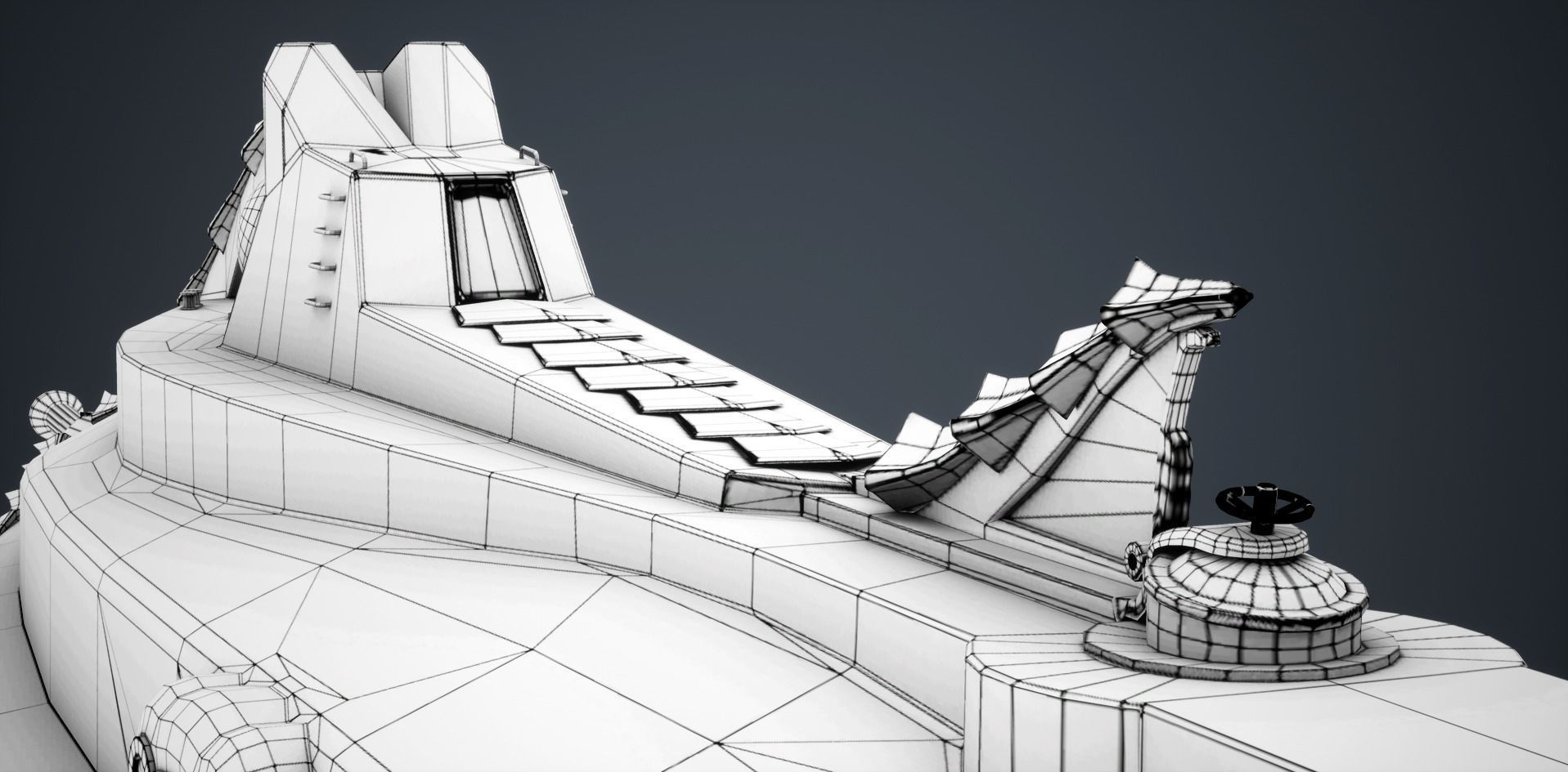 Nautilus 20000 Leagues Under the Sea Low-poly 3D model_9