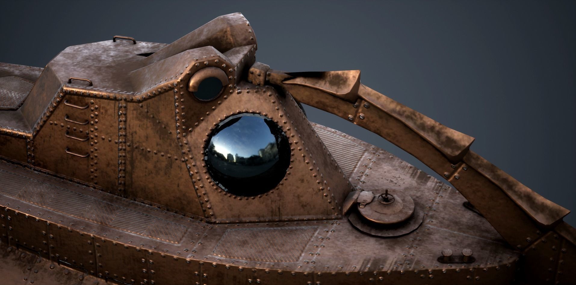 Nautilus 20000 Leagues Under the Sea Low-poly 3D model_2