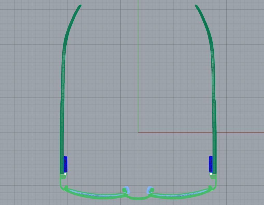 Eyeglasses for Men and Women 3D print model_5