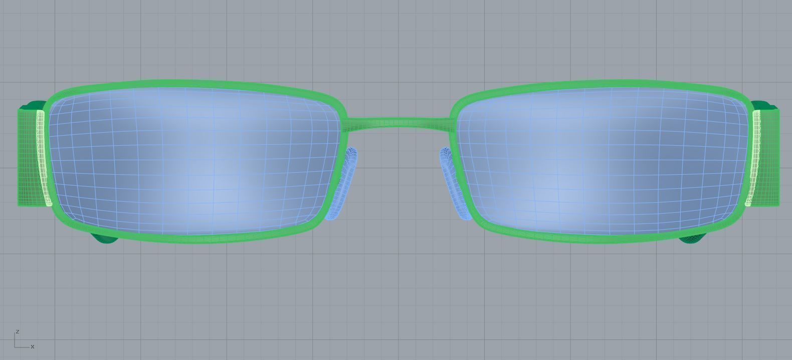 Eyeglasses for Men and Women 3D print model_6