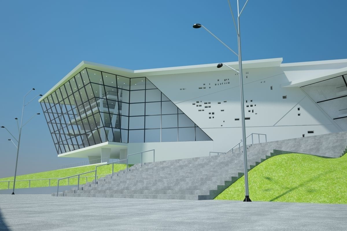 House Model-Centro del Saber 3D model_3