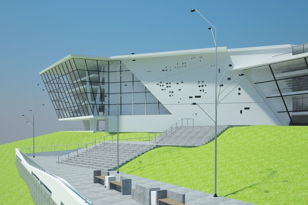 House Model-Centro del Saber 3D model_2