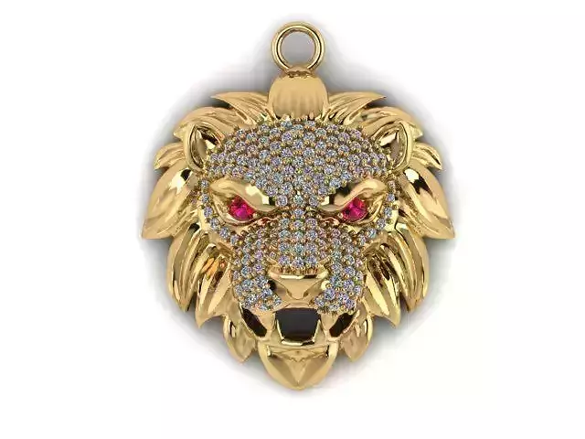 lion pendant