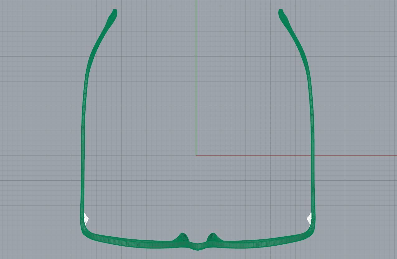 Eyeglasses for Men and Women 3D print model_6