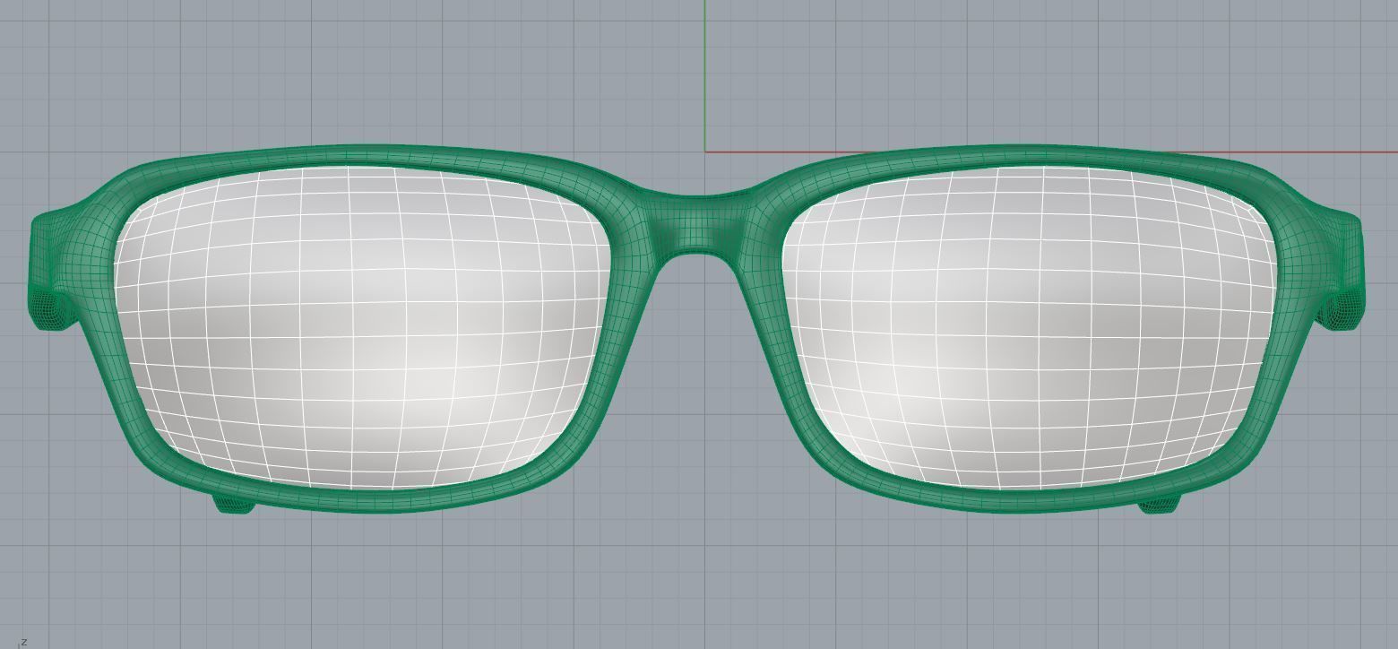 Eyeglasses for Men and Women 3D print model_6