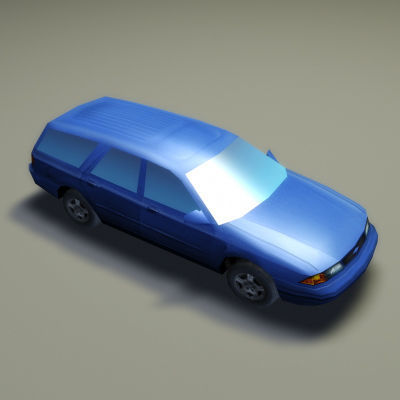 City Car Collection 3D model_5