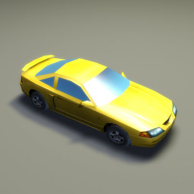 City Car Collection 3D model_4