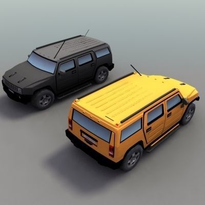 City Car Collection 3D model_11