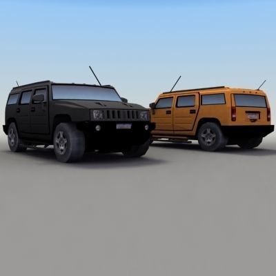 City Car Collection 3D model_10