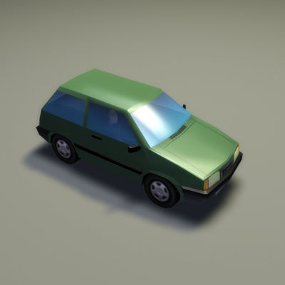 City Car Collection 3D model_13