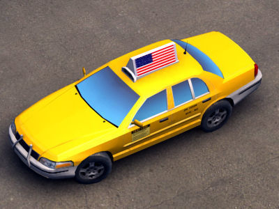 City Car Collection 3D model_34
