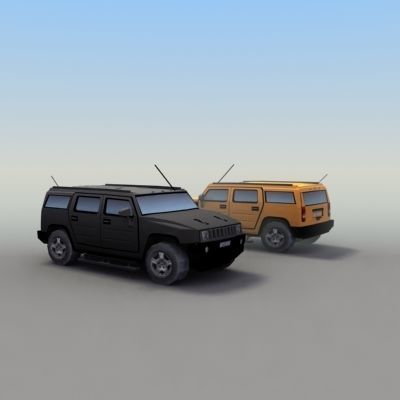 City Car Collection 3D model_7