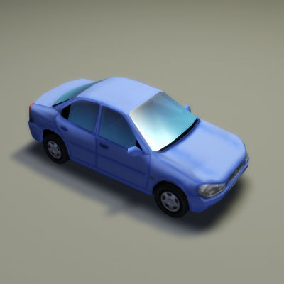 City Car Collection 3D model_14