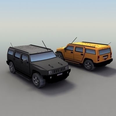 City Car Collection 3D model_8
