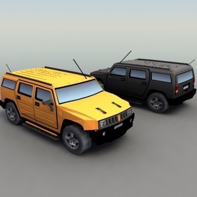 City Car Collection 3D model_9
