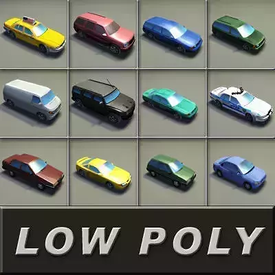 City Car Collection 3D model