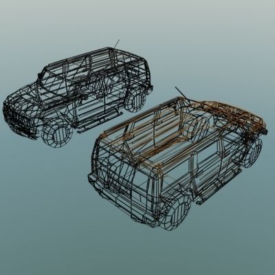 City Car Collection 3D model_12