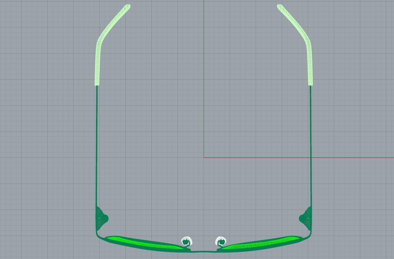 Eyeglasses for Men and Women 3D print model_5