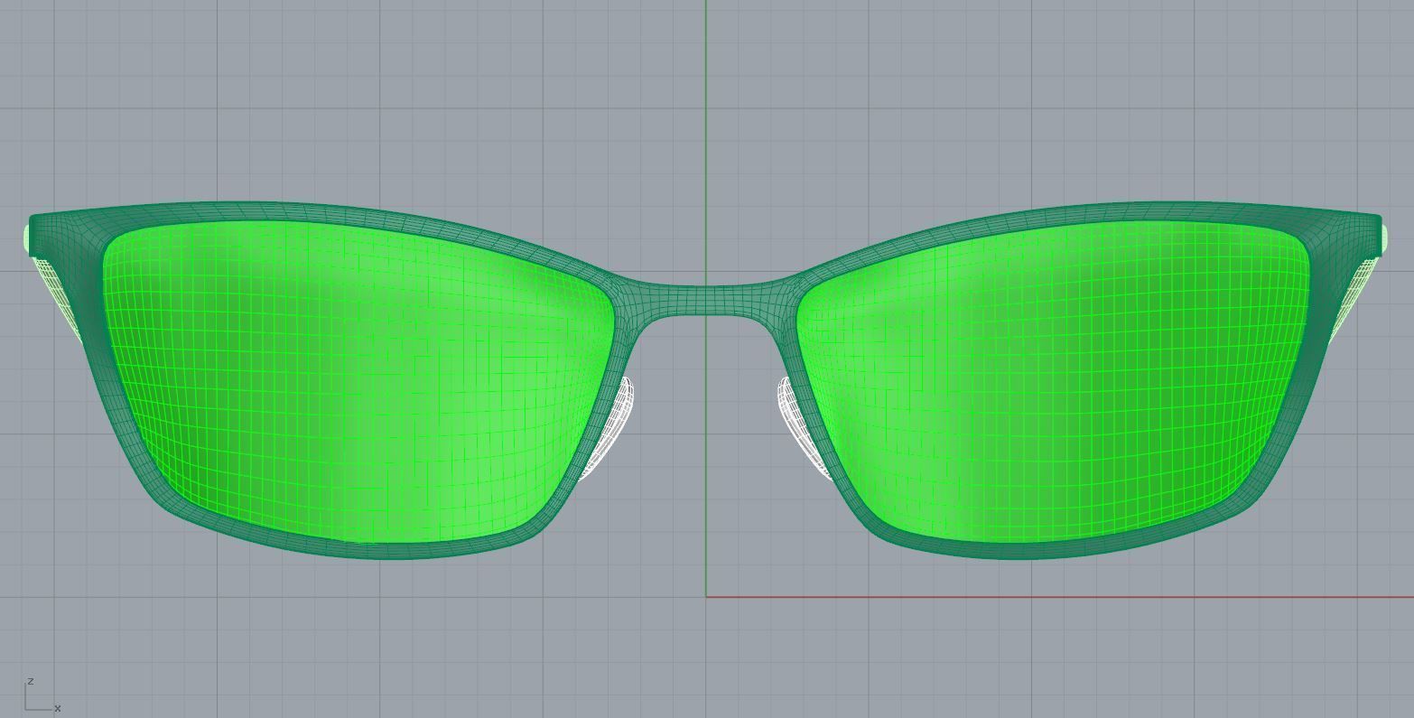 Eyeglasses for Men and Women 3D print model_6
