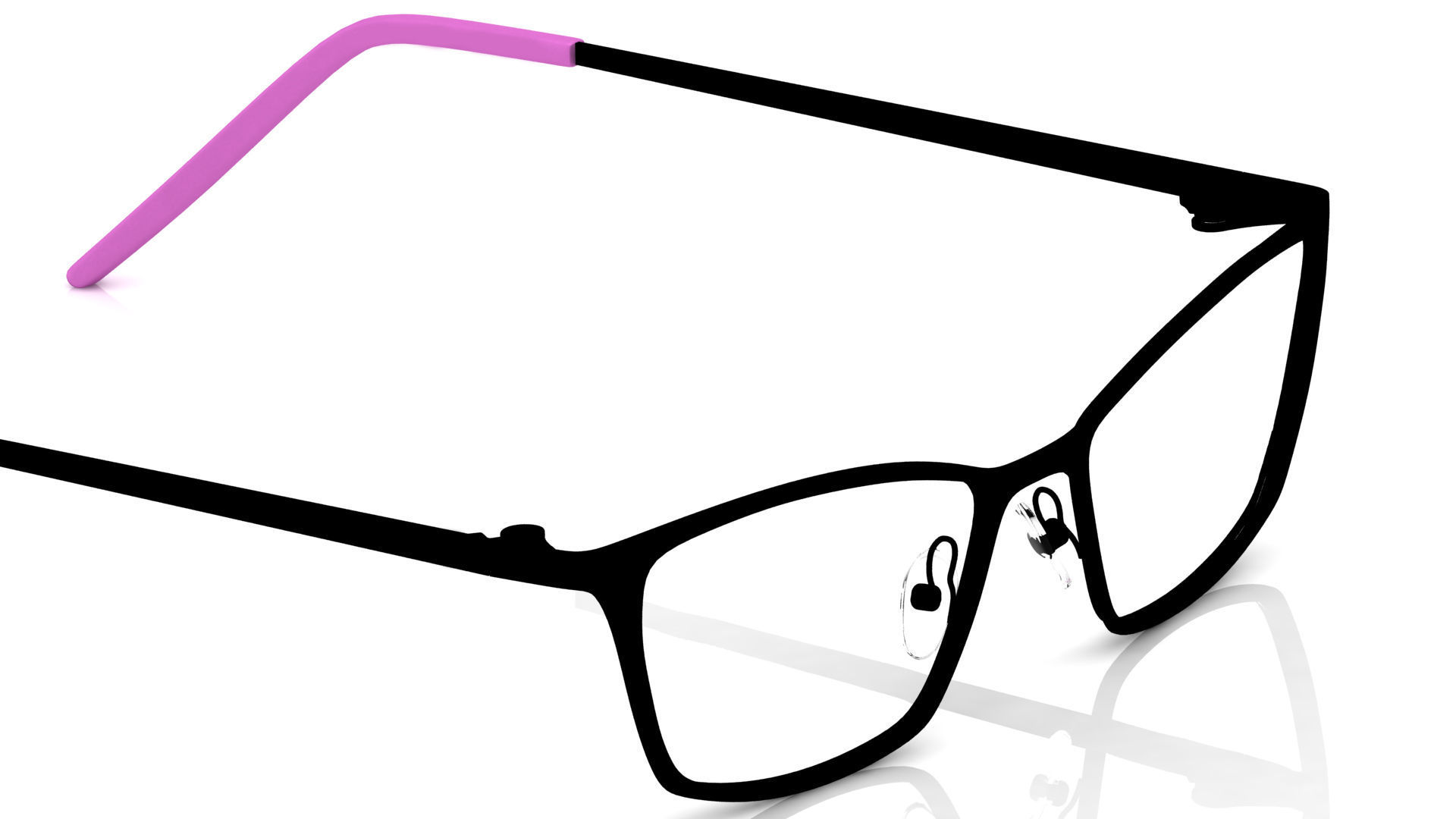 Eyeglasses for Men and Women 3D print model_3