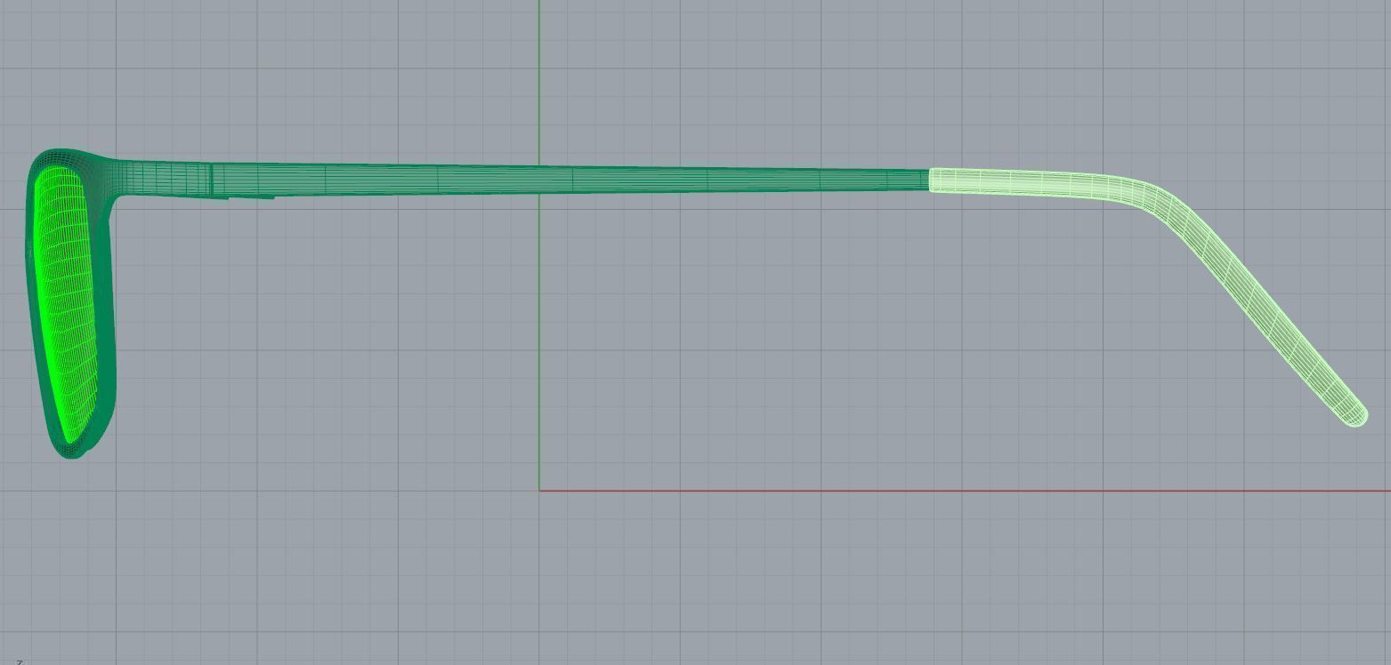 Eyeglasses for Men and Women 3D print model_7