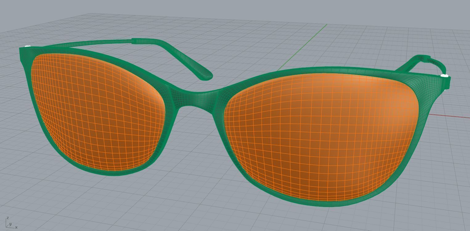 Eyeglasses for Men and Women 3D print model_4