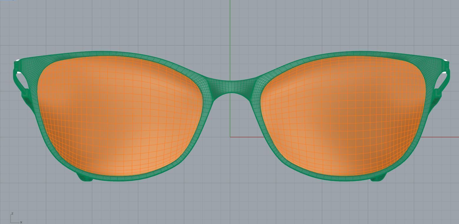Eyeglasses for Men and Women 3D print model_6