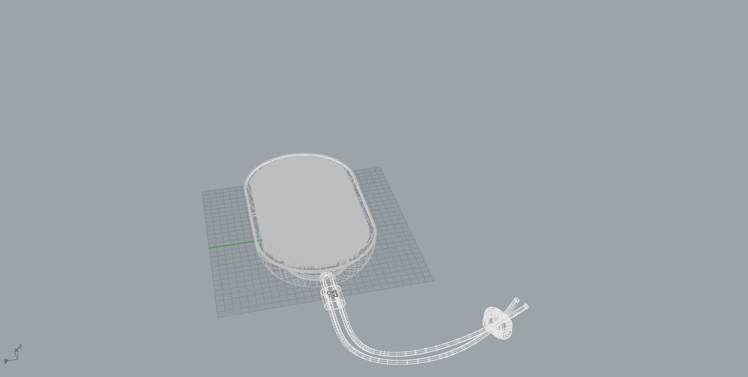 beoplay p2 green speaker Low-poly 3D model_7