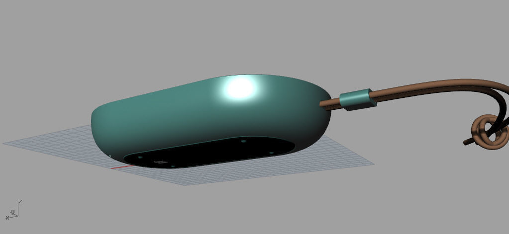 beoplay p2 green speaker Low-poly 3D model_16