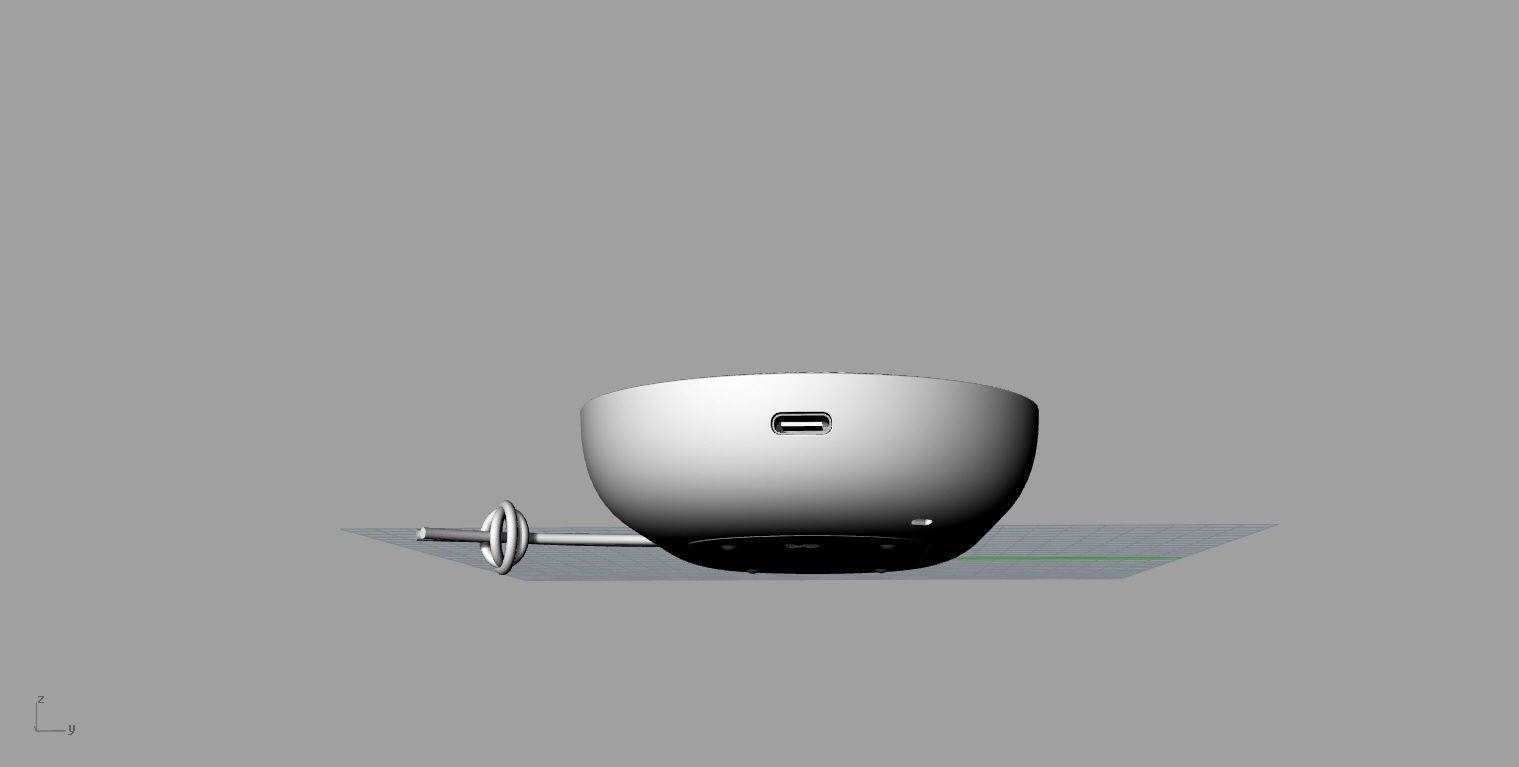 beoplay p2 green speaker Low-poly 3D model_19