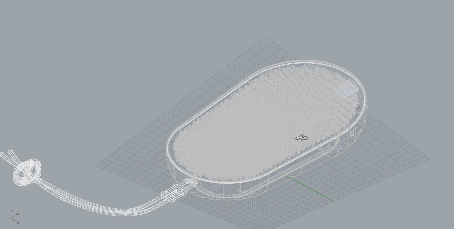 beoplay p2 green speaker Low-poly 3D model_9