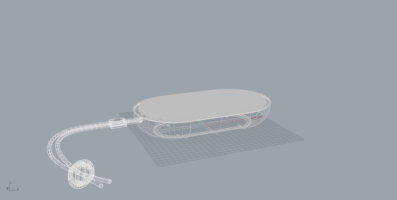 beoplay p2 green speaker Low-poly 3D model_8