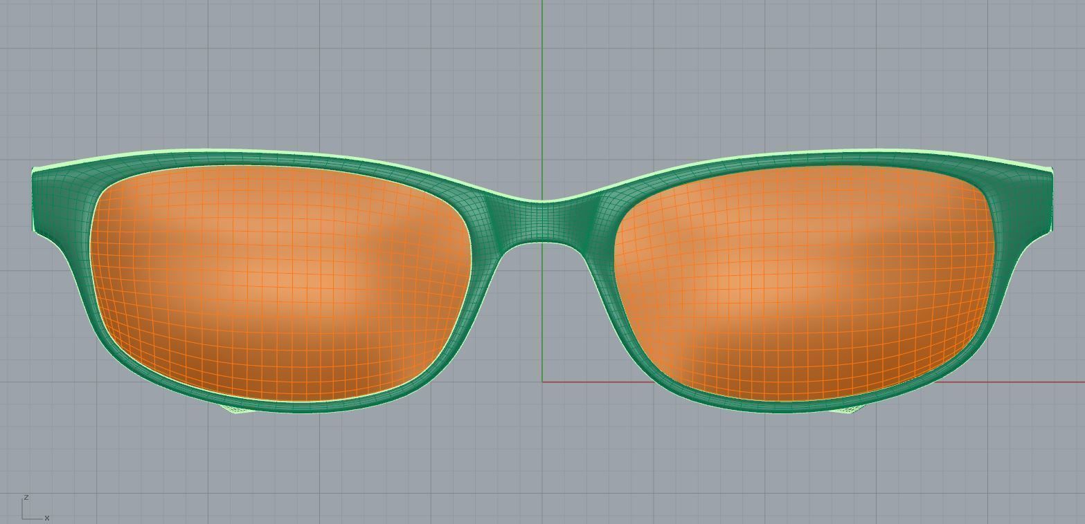 Eyeglasses for Men and Women 3D print model_5