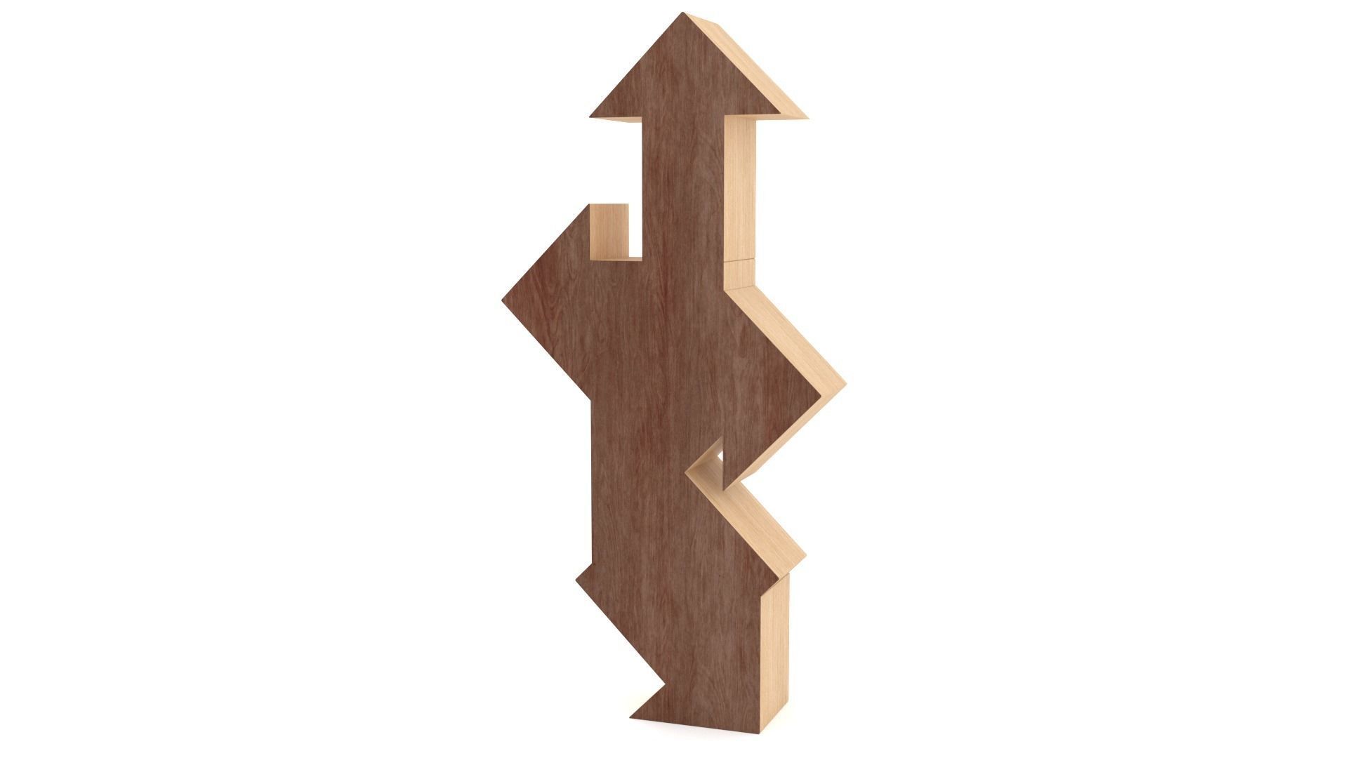 Directional Bookcase - 3ds Max 3D model_20