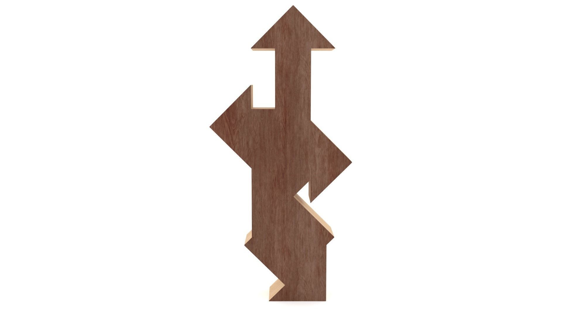 Directional Bookcase - 3ds Max 3D model_18