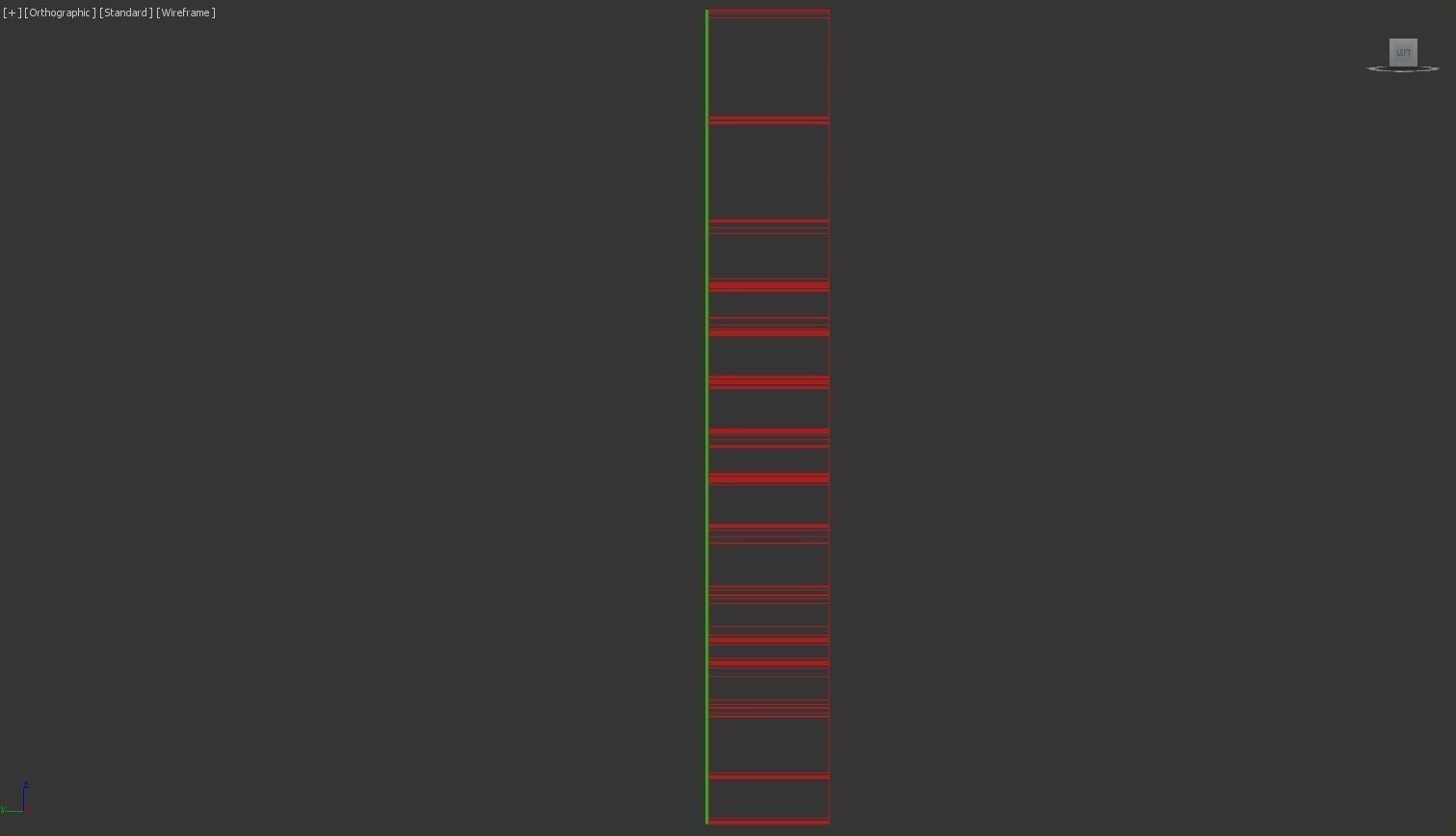 Directional Bookcase - 3ds Max 3D model_36