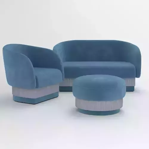 La Folie sofa set by Dooq