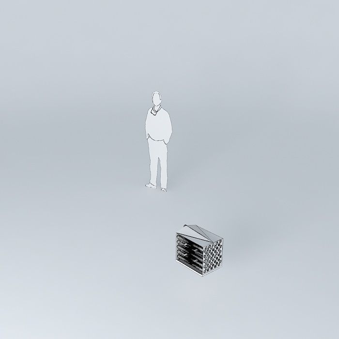 Heat Exchanger Free 3D model_4