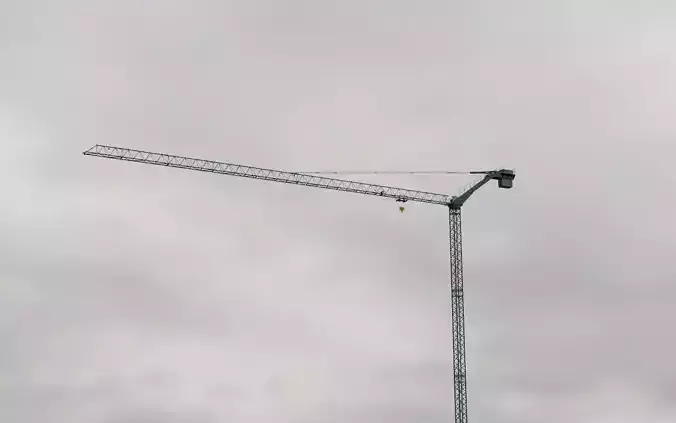 City Crane - Tower Crane 3D model