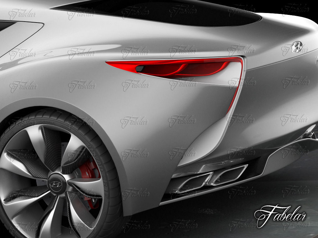 Hyundai HND-9 concept 3D model_7