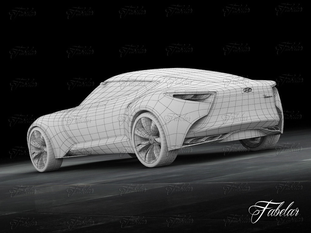 Hyundai HND-9 concept 3D model_10