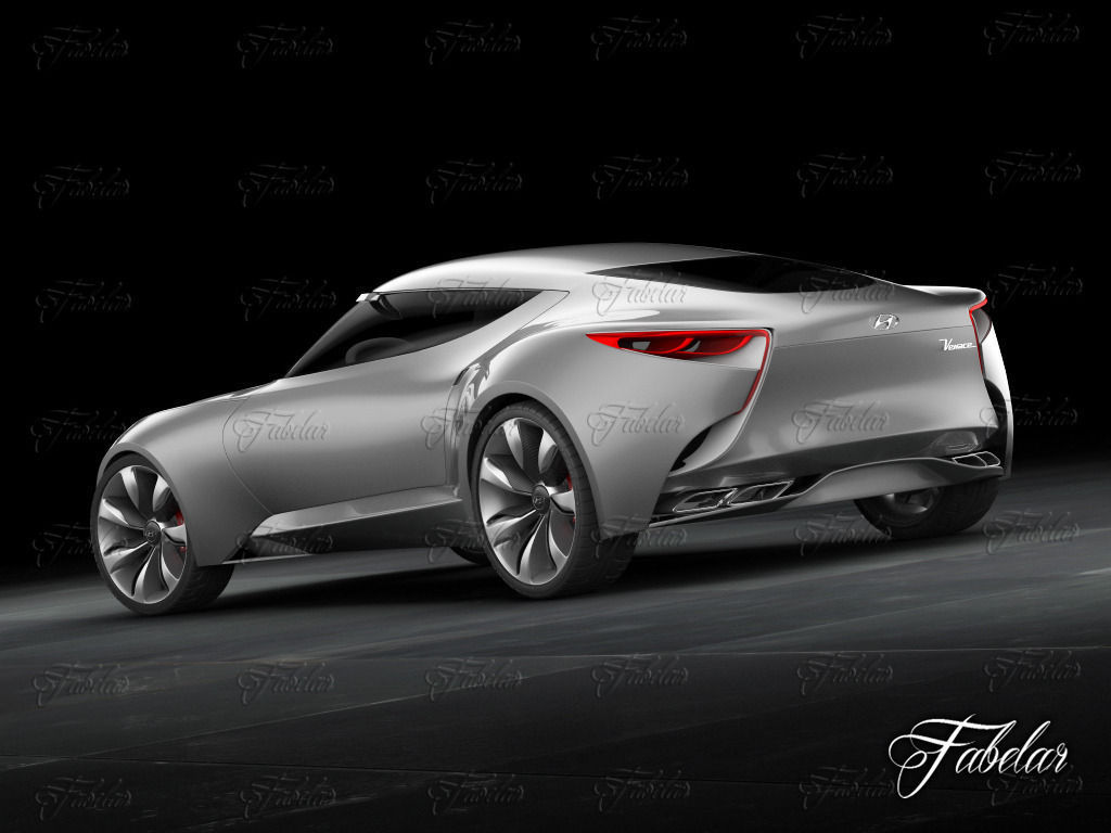 Hyundai HND-9 concept 3D model_1