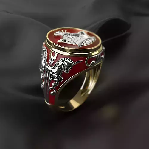 King Horse Ring 